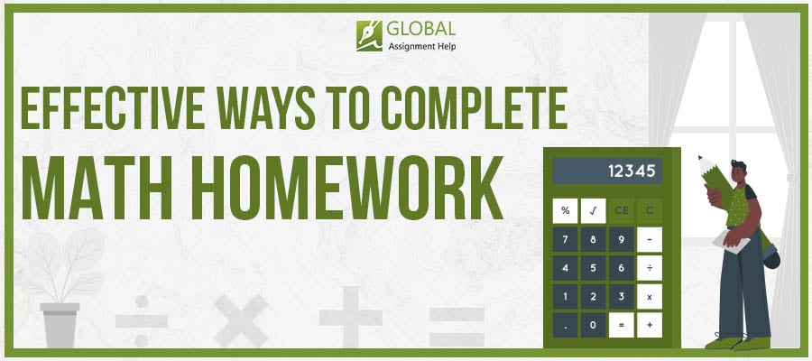how to do math homework